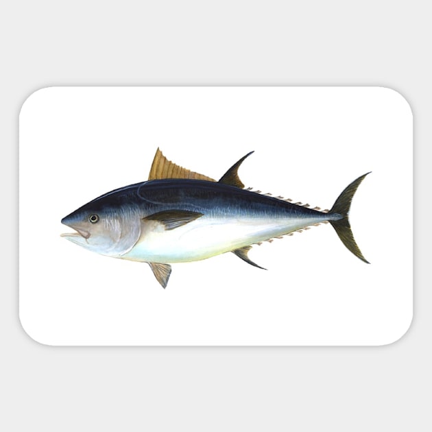 Bluefin Tuna illustration Sticker by Bravuramedia